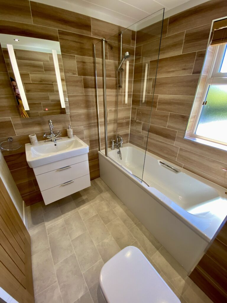 lodge bathroom